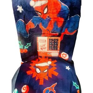Spider-Man Christmas Throw Blanket 50 by 70 super soft